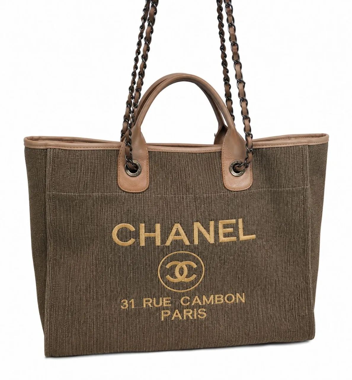 Bolsa de couro Chanel