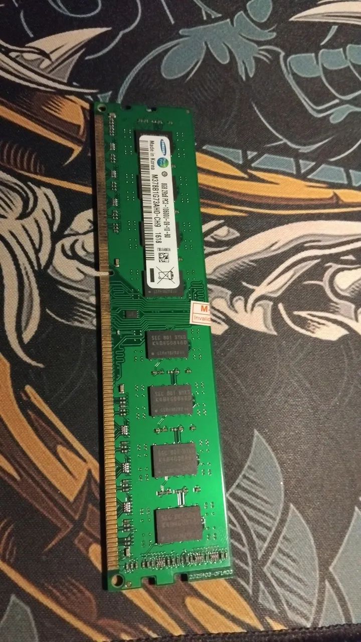 Memória ram ddr3 1x8 genérica