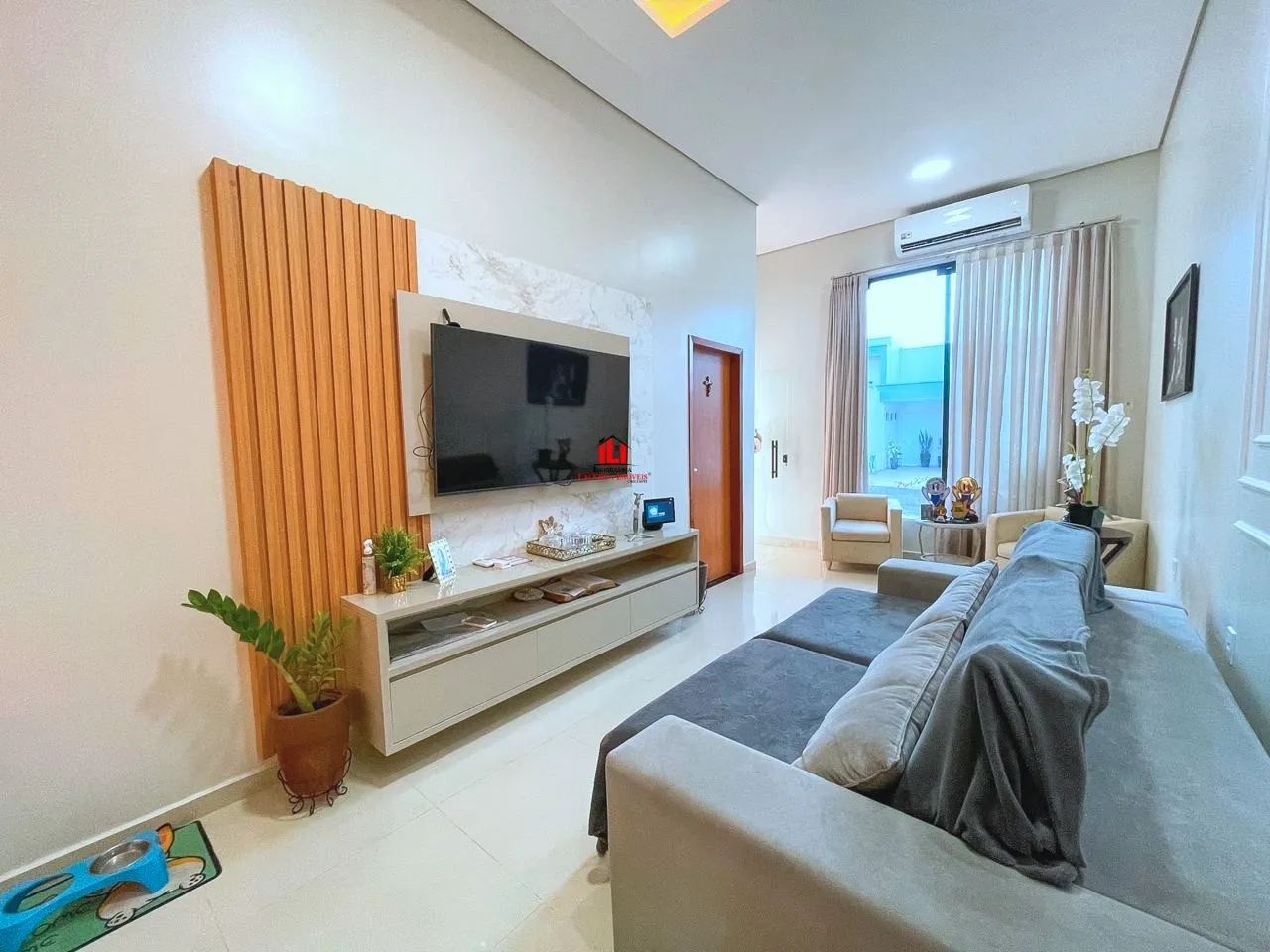 casa térrea semimobiliada com 3 quartos sendo 1 suíte - Foto 7