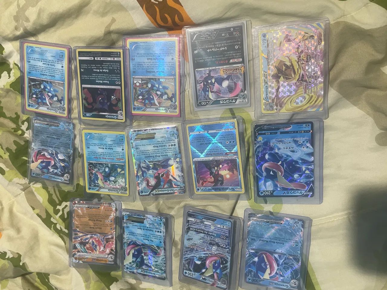 Combo greninja cartas normais e psa - Foto 2