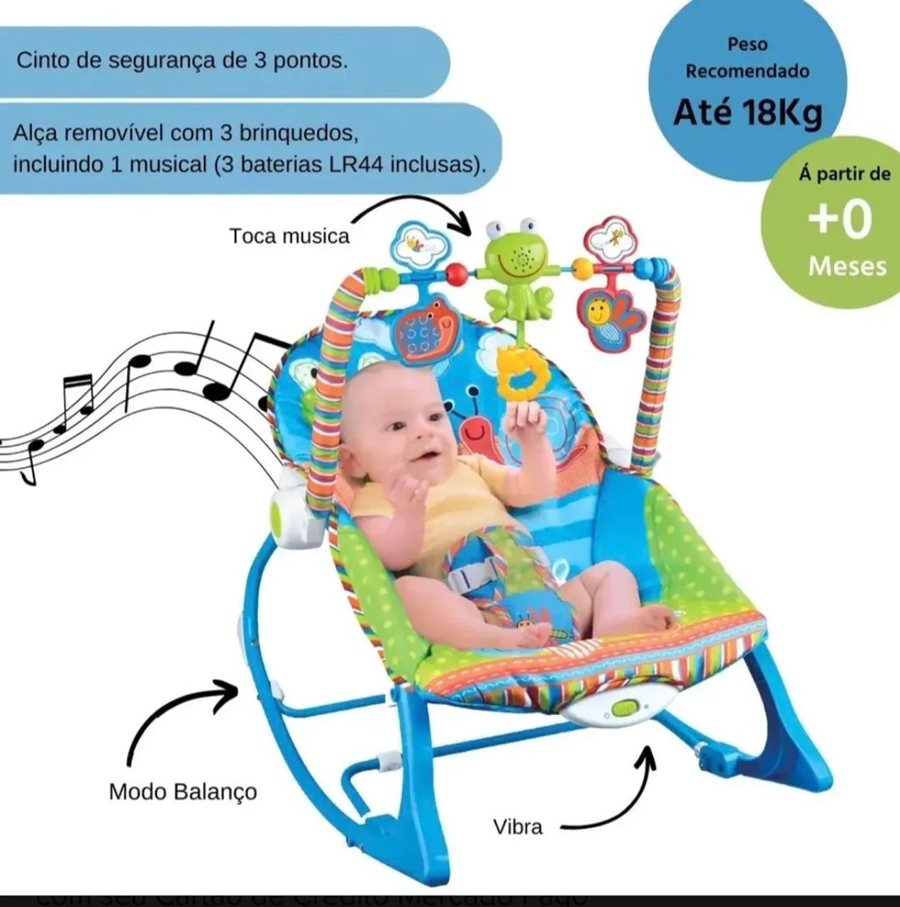 Cadeira bebê  - Foto 5