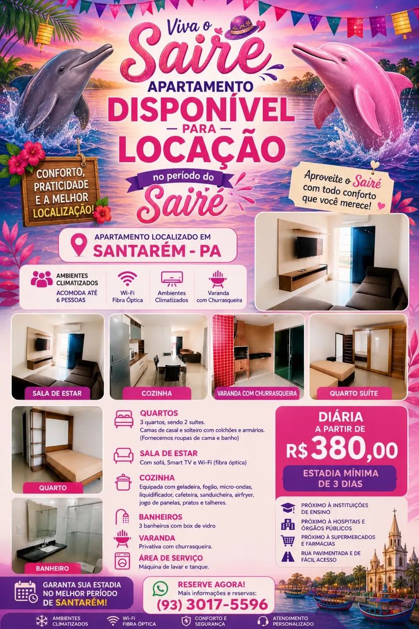Apartamento Mobiliado