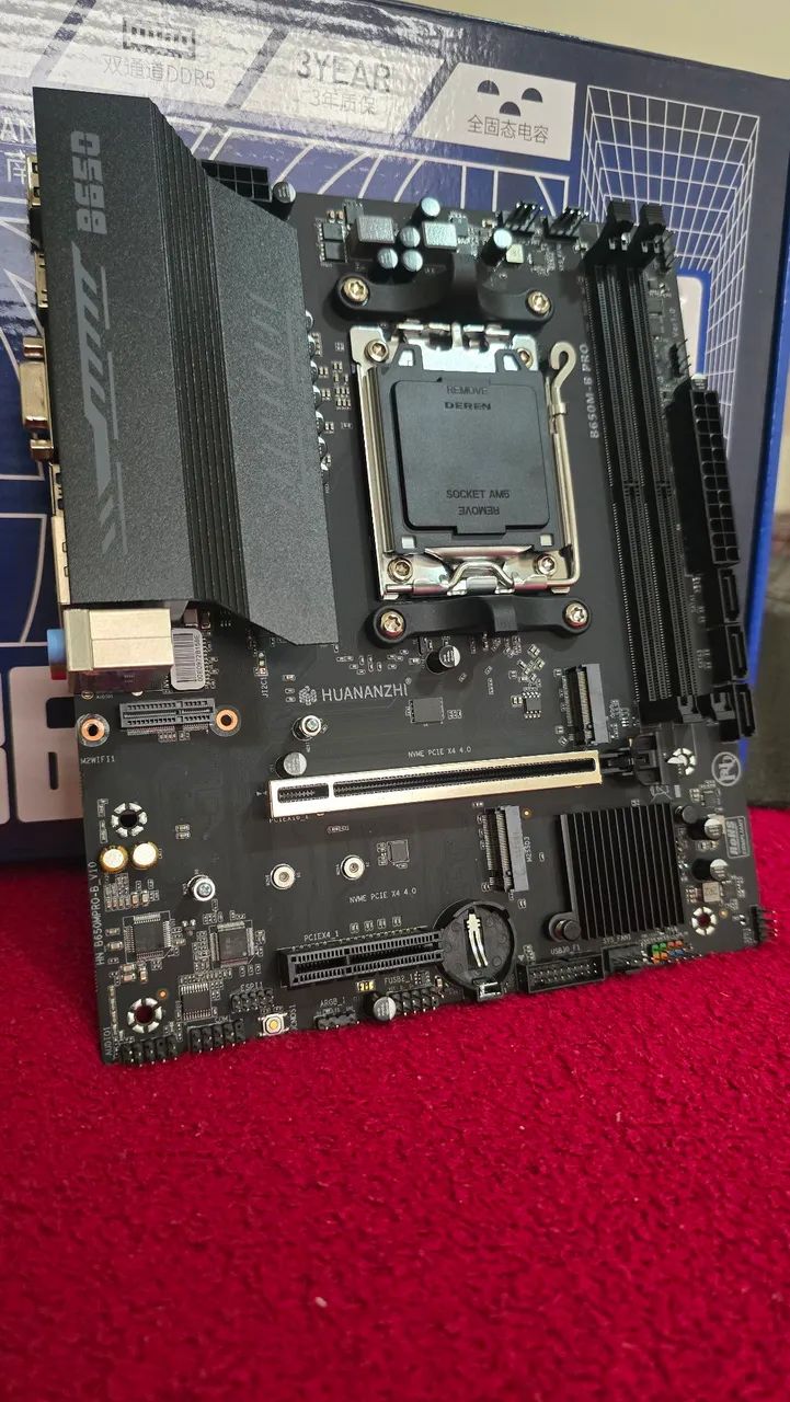 Placa Mãe B650M AM5 DDR5 (Nova) - Preço de Importação