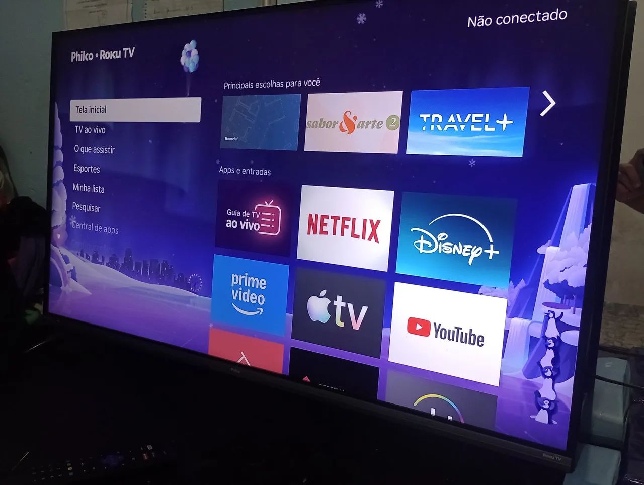 Tv Philco Roku channel 43" - Foto 3