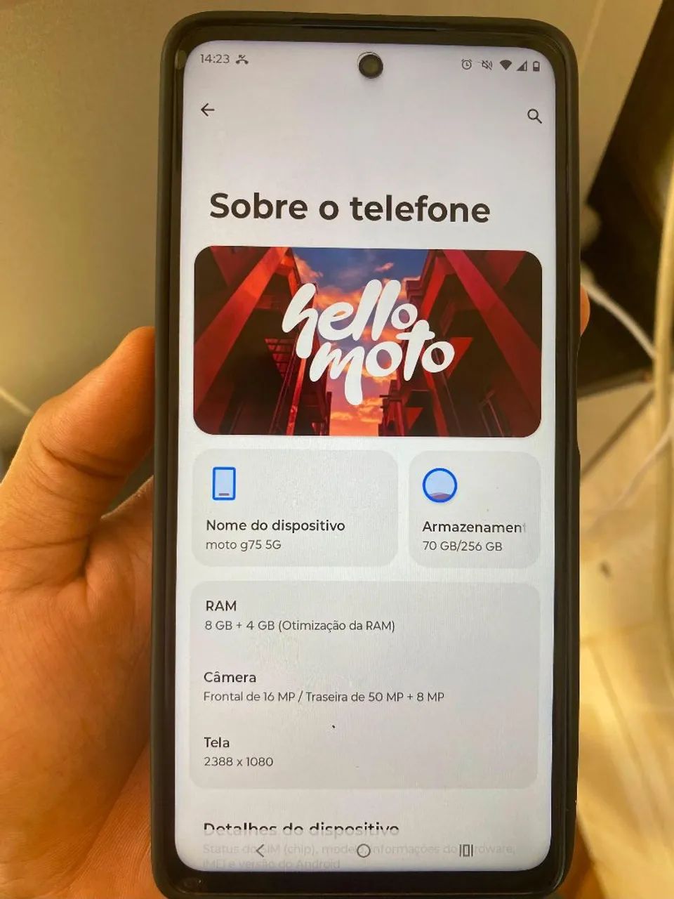 Moto g75 5g 12 gb ram  - Foto 3