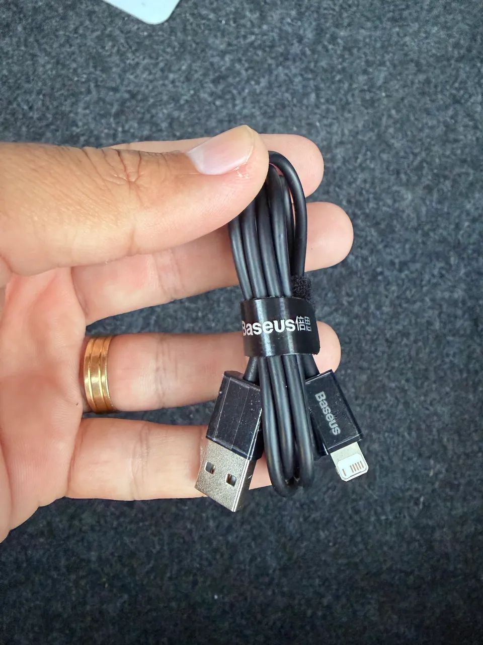 Cabo baseus iPhone Original novo