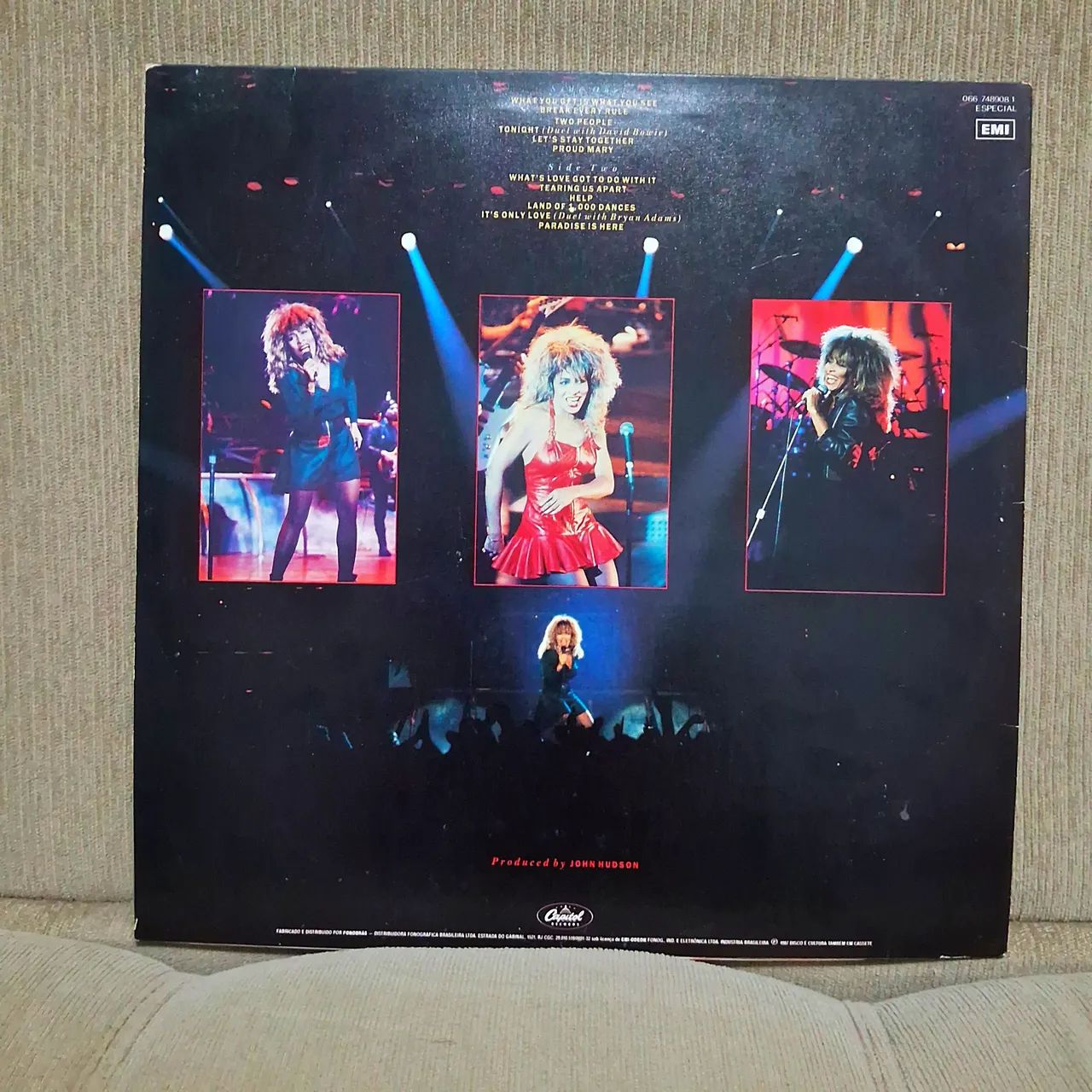 LP Tina Turner Live - Foto 2