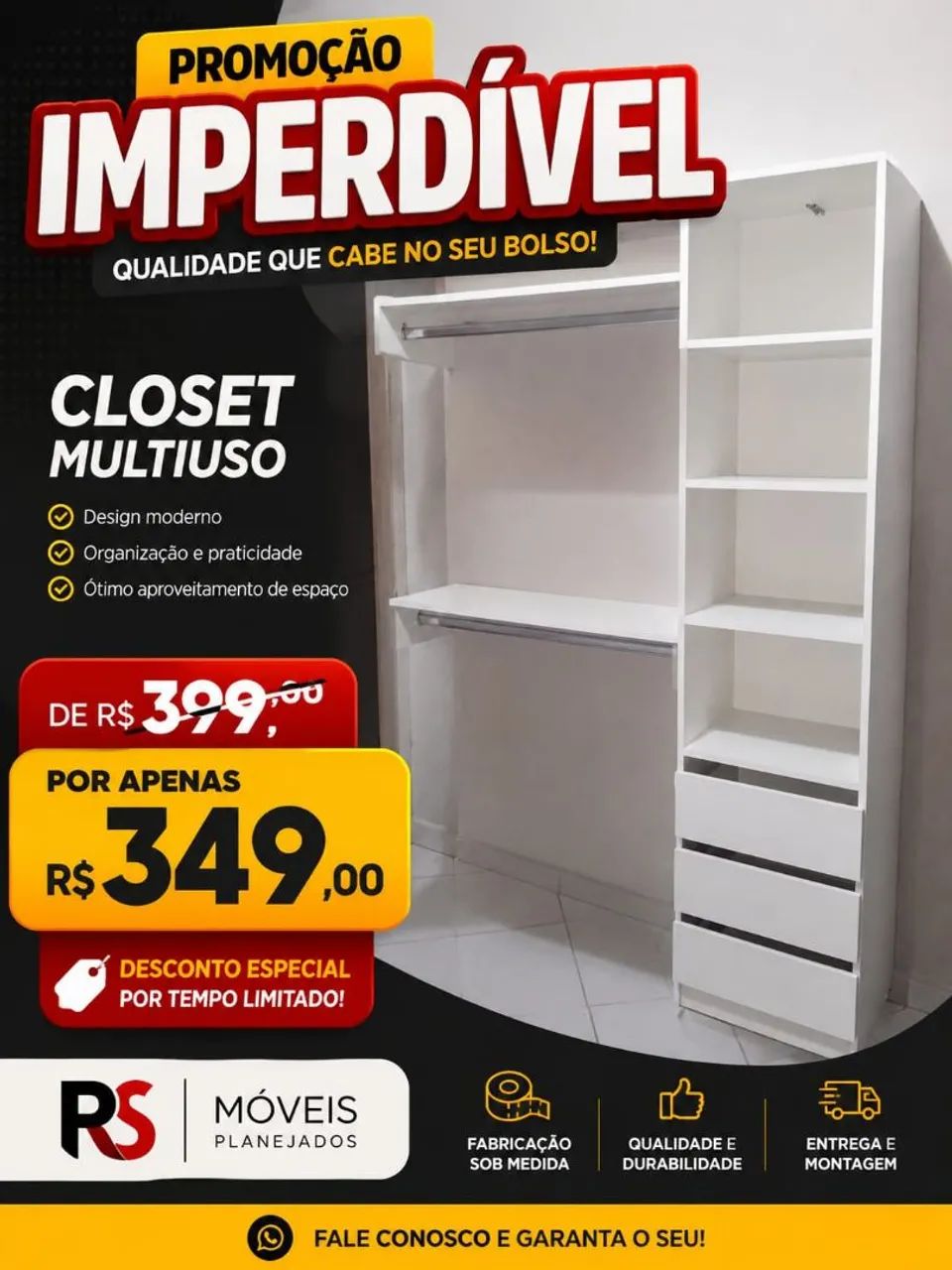 Closet 100% MDF  - Foto 3
