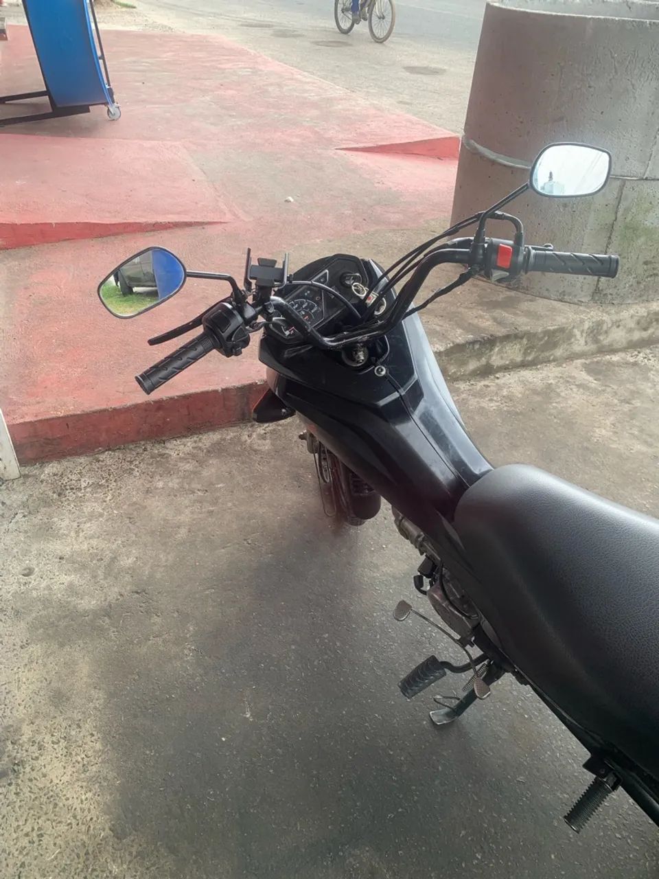 Moto implacada pega roda - Foto 4
