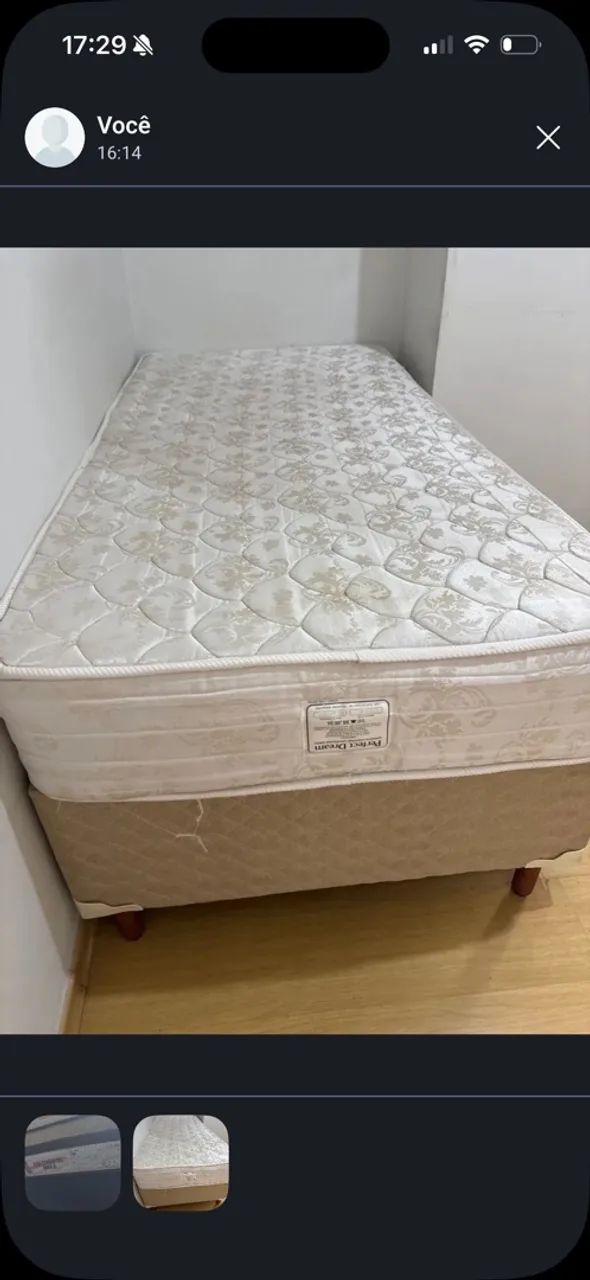 Cama box solteiro 