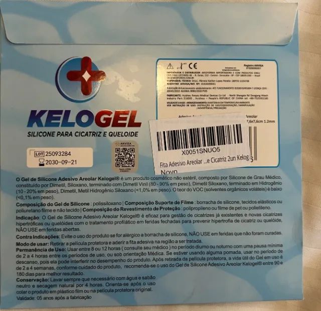 Kelogel Areolar - Silicone para cicatriz e queloide - Foto 2
