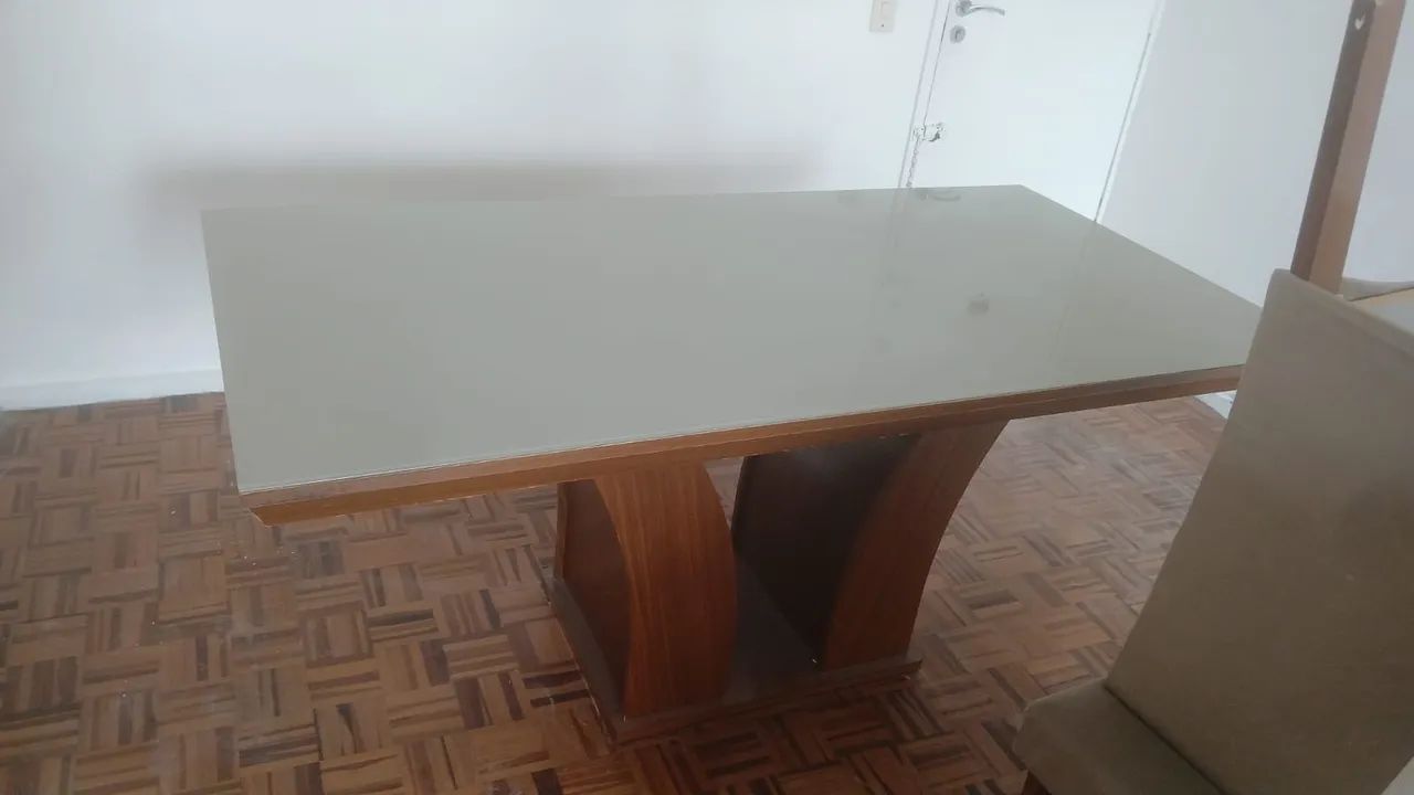 Mesa seis lugares com cadeiras - Foto 4
