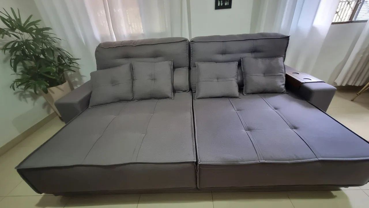 Sofá retrátil e reclinávei  - Foto 3