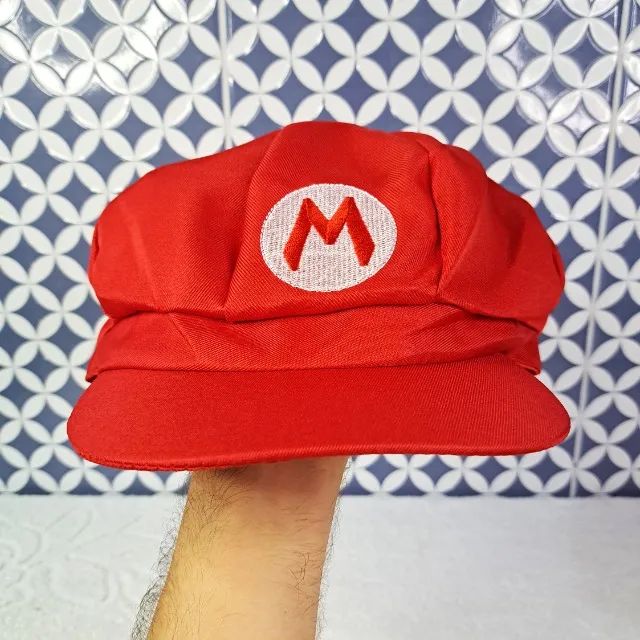 Boné Cap Super Mario Bros. Irmãos. Nintendo 64, Snes, Super. Games