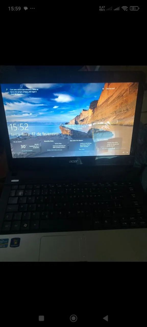 vendo notebook Acer