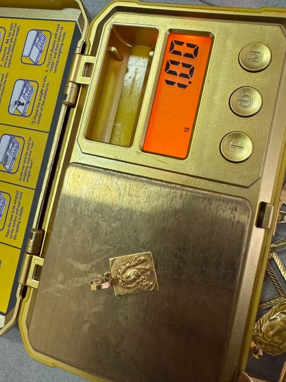 Pingentes Cruz de ouro 18k procedência garantia eterna - Foto 5