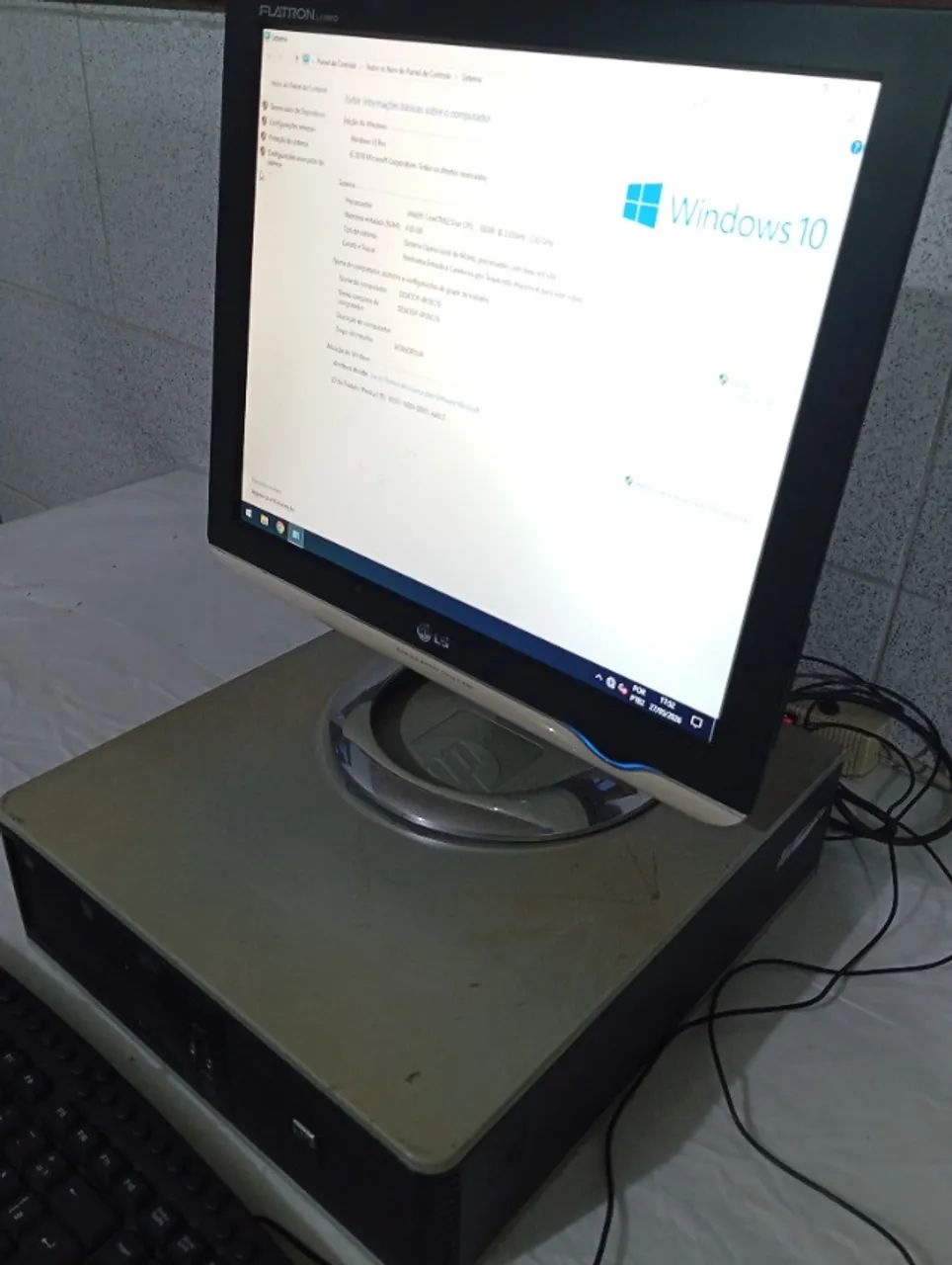 Computador CPU Core 2 Duo 4gb Ram + Monitor 17 - Foto 4