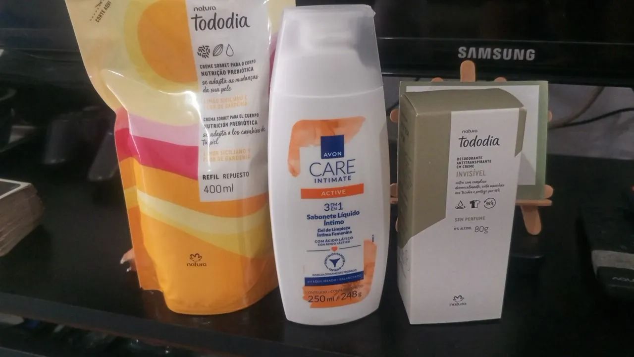 Kit Natura / Avon limpa estoque 