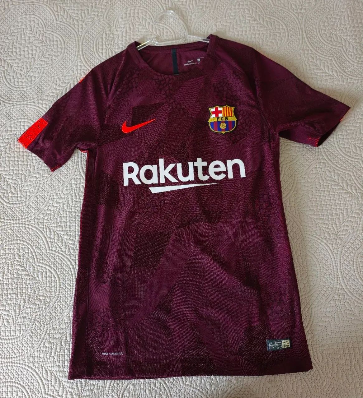Camisa Barcelona III 17/18 Authentic
