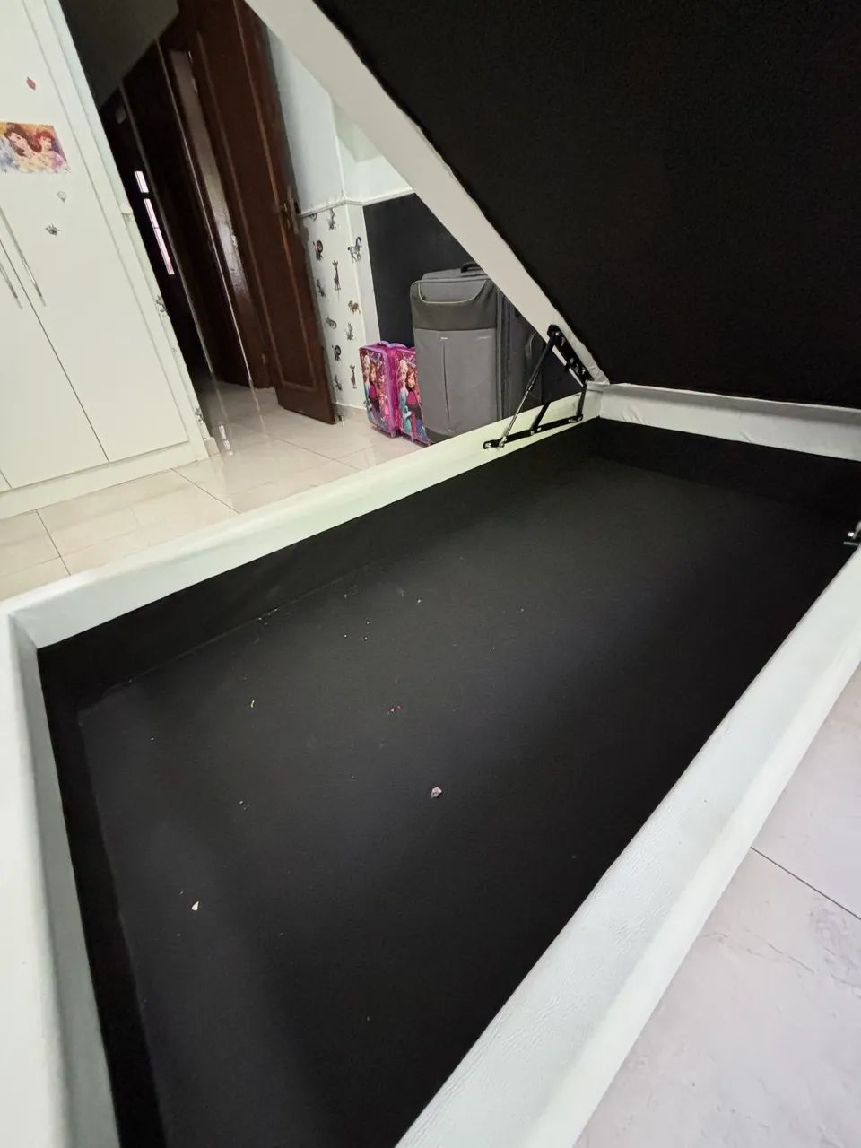 Cama box baú viúva Ortobom igual zero!