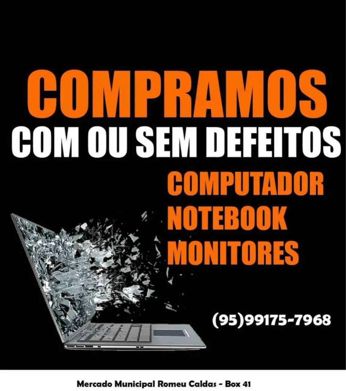 Compramo$ notebook$ com defeito$