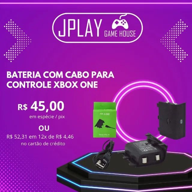 Bateria Xbox one controle