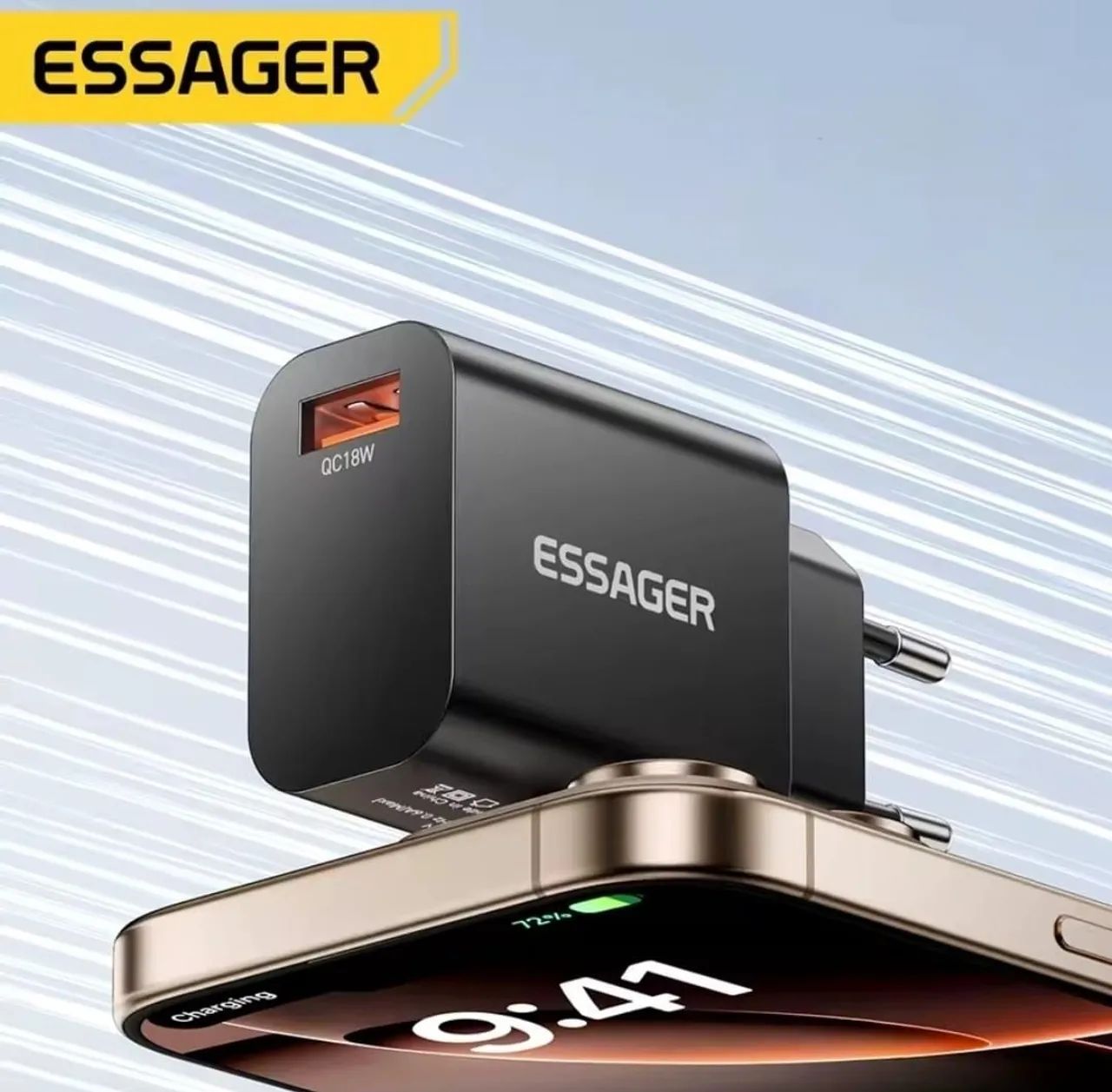 Carregador 18W Essager original 