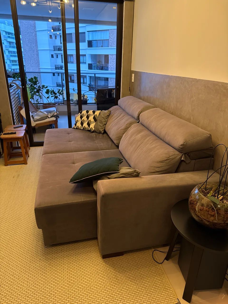 Sofá 4 lugares retrátil alto padrão - Foto 3