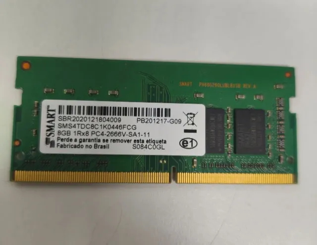 KIT X4 MEMÓRIAS ADATA DDR4 2666MHZ NOTEBOOK OEM SO-DIMM NOVAS