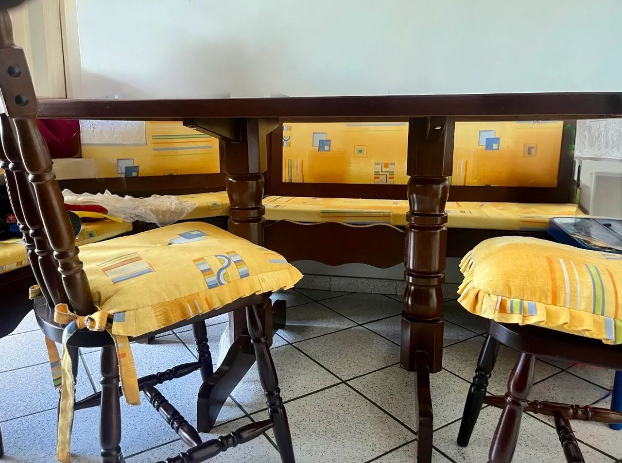 Mesa de madeira (canto alemão)
