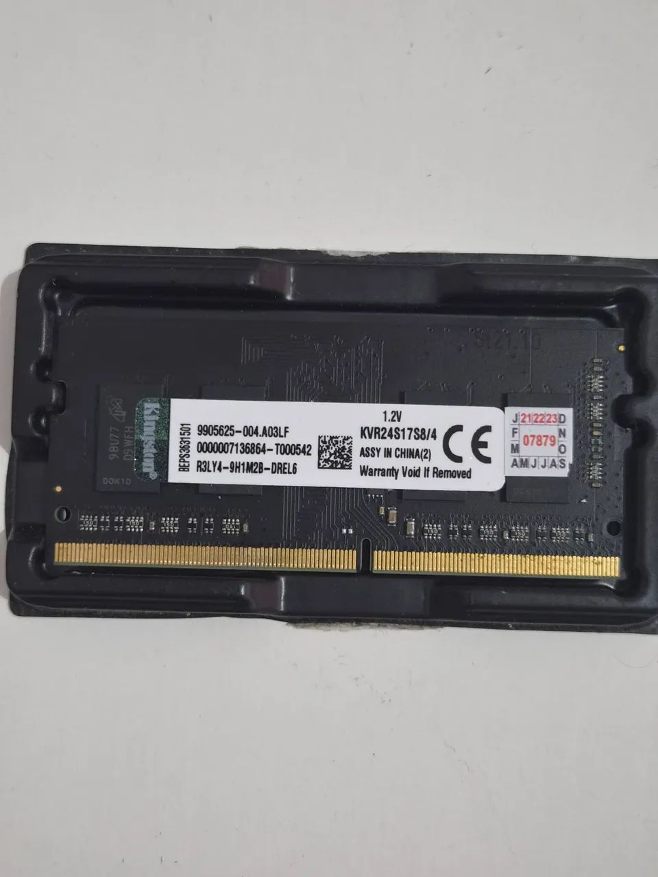 Memória RAM 4GB DDR4 (notebook)