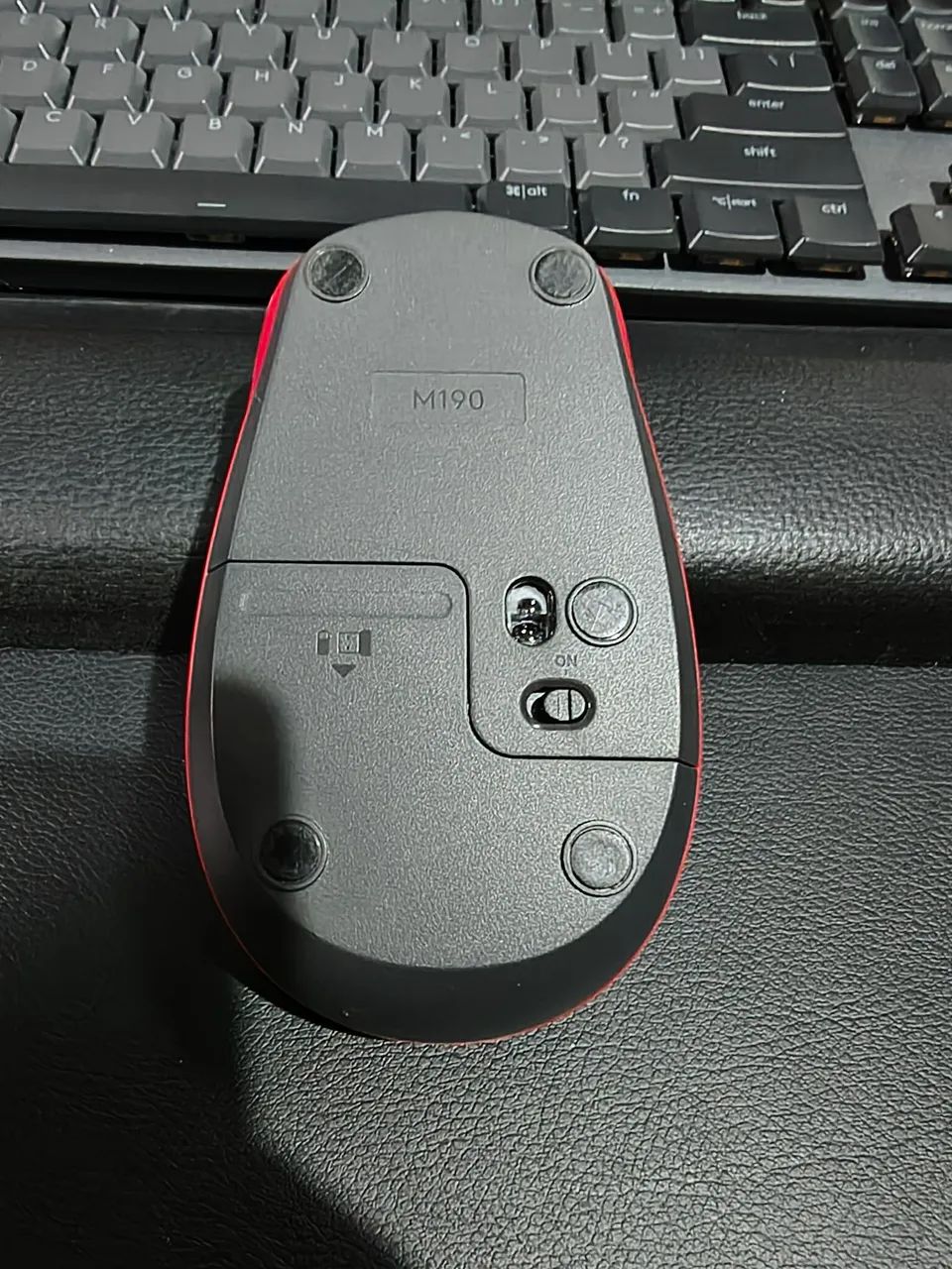 Mouse Logitech M190 sem fio - Foto 4
