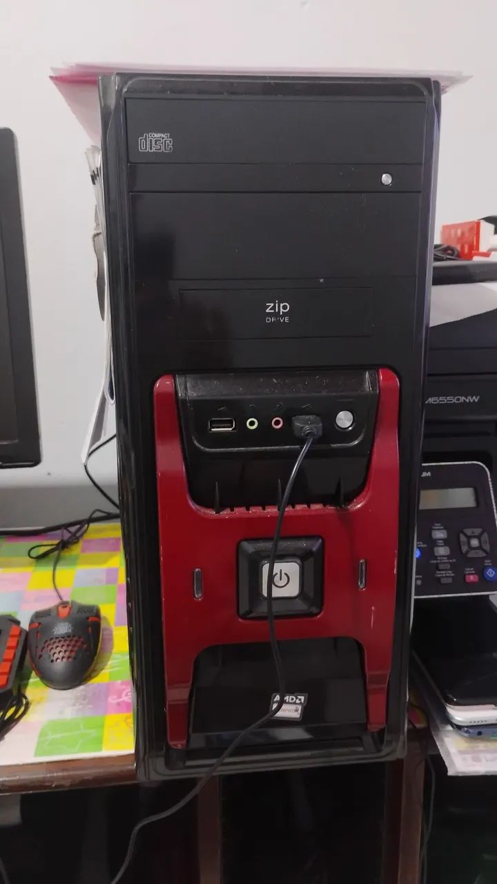 Computador AMD Radeon 64Bits 12 memória ram 