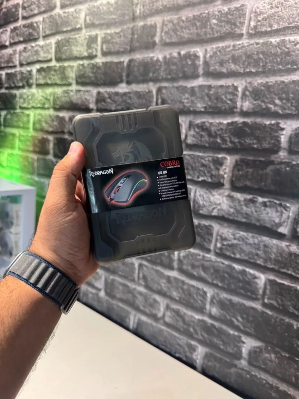 MOUSE GAMER REDRAGON COBRA CYPHER LITE M611 RGB