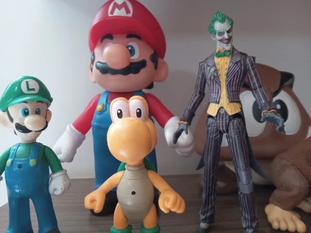 Kit 6 Bonecos Miniatura Action Figure Nintendo - Foto 3