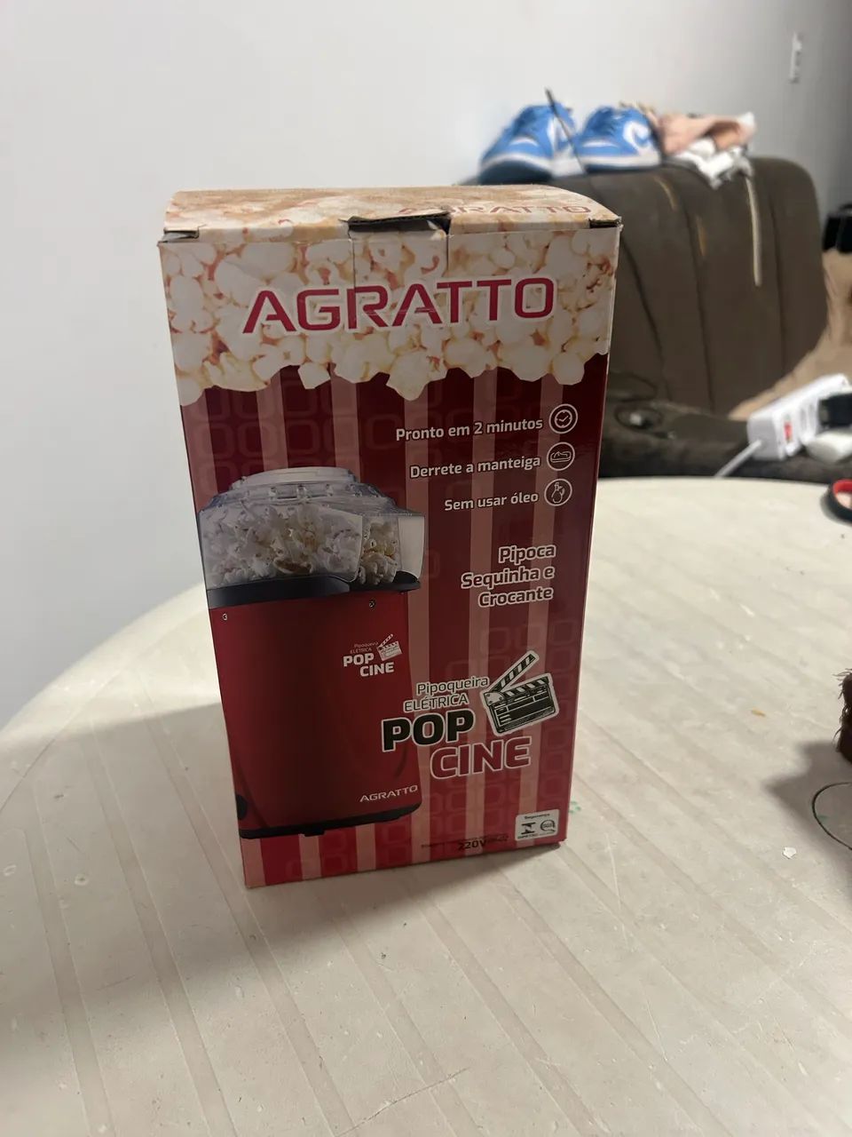 Pipoqueira Elétrica Agratto Pop Cine - Pouco uso - Foto 3