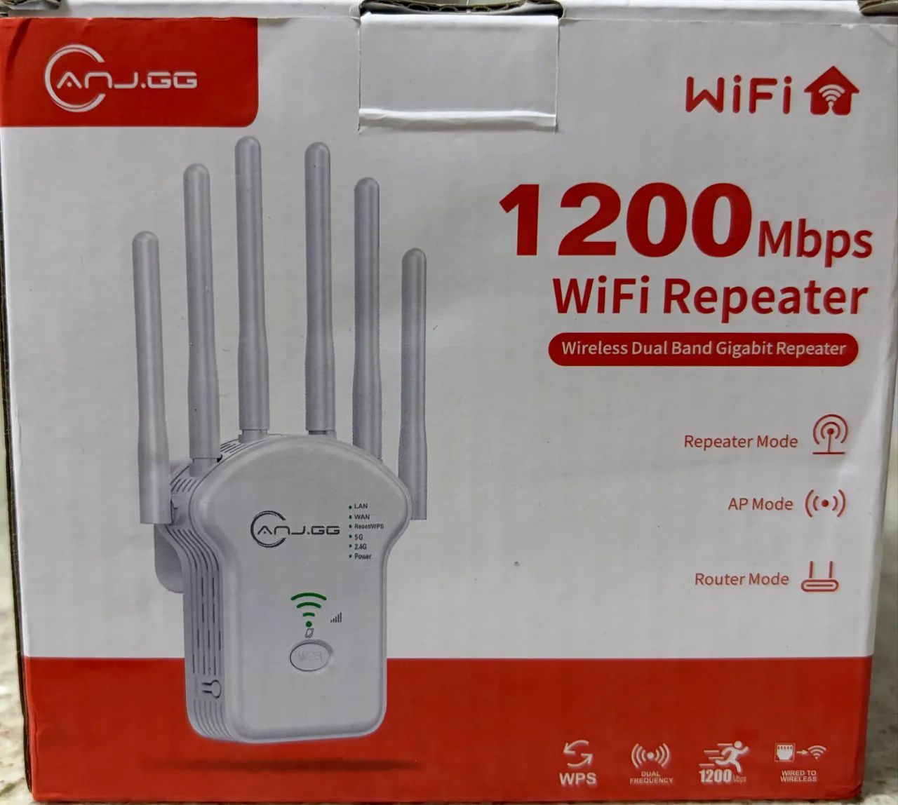 Roteador Wireless 6 antenas 