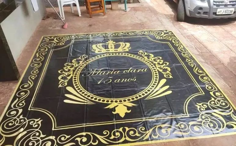 Lona Personalizada para Festa de 15 anos ou Casamento - Foto 4
