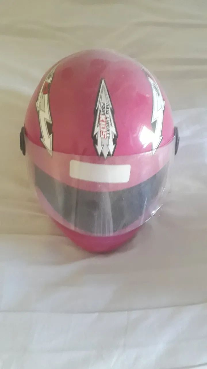 Capacete rosa