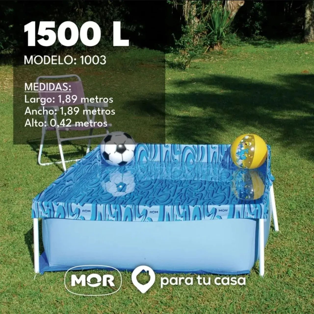 Piscina Infantil de 1.500 Litros - Foto 2
