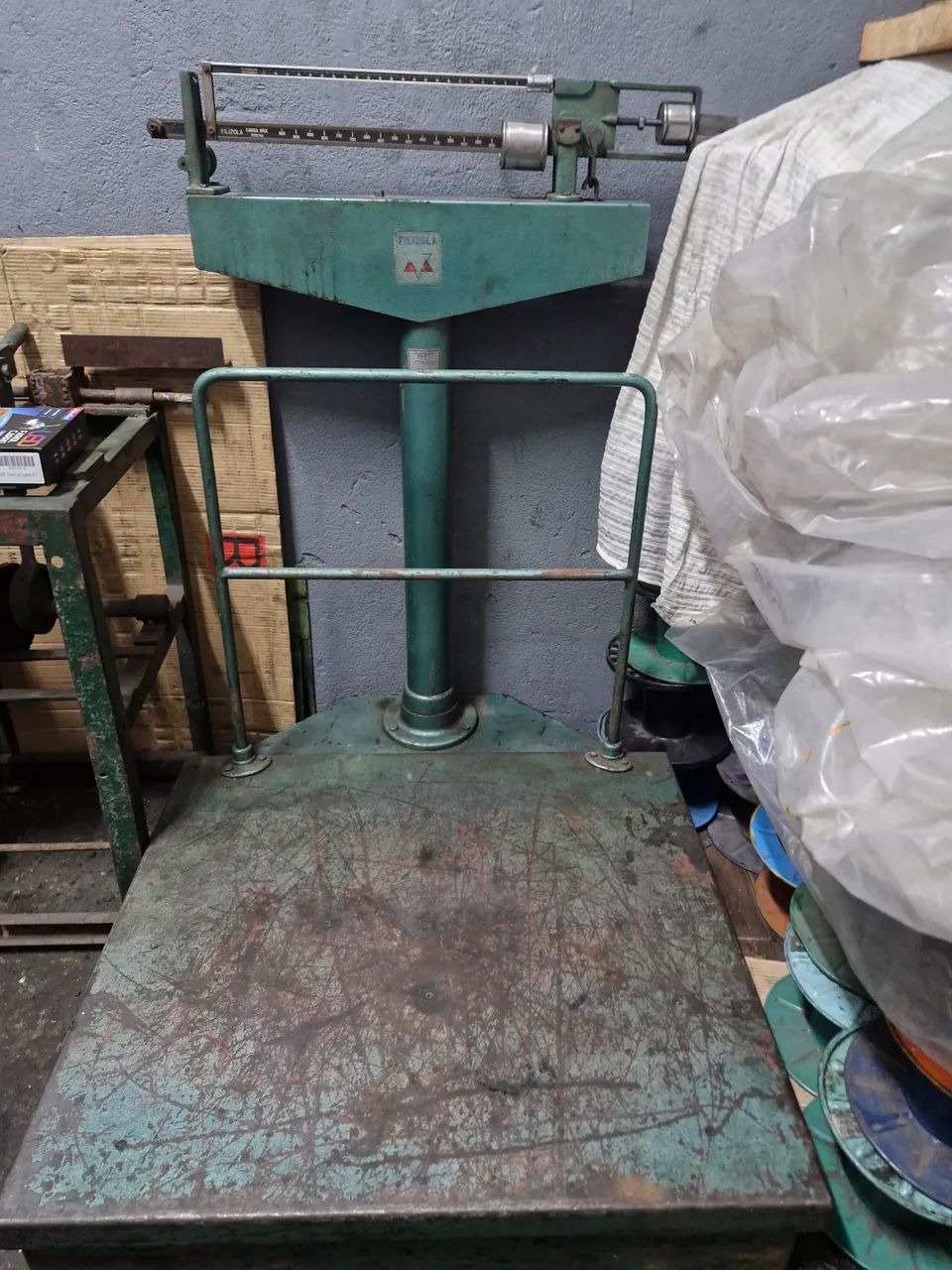 Balança 01 ton antiga