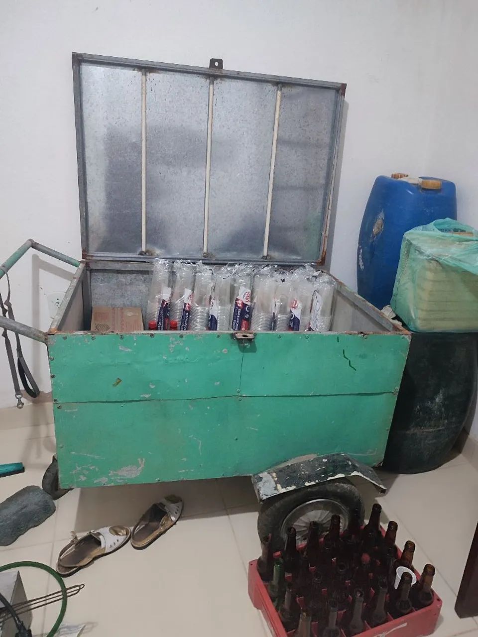 Carrinho para vender cocô  - Foto 4