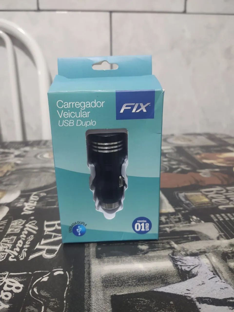 Carregador Veicular USB Duplo - Foto 4