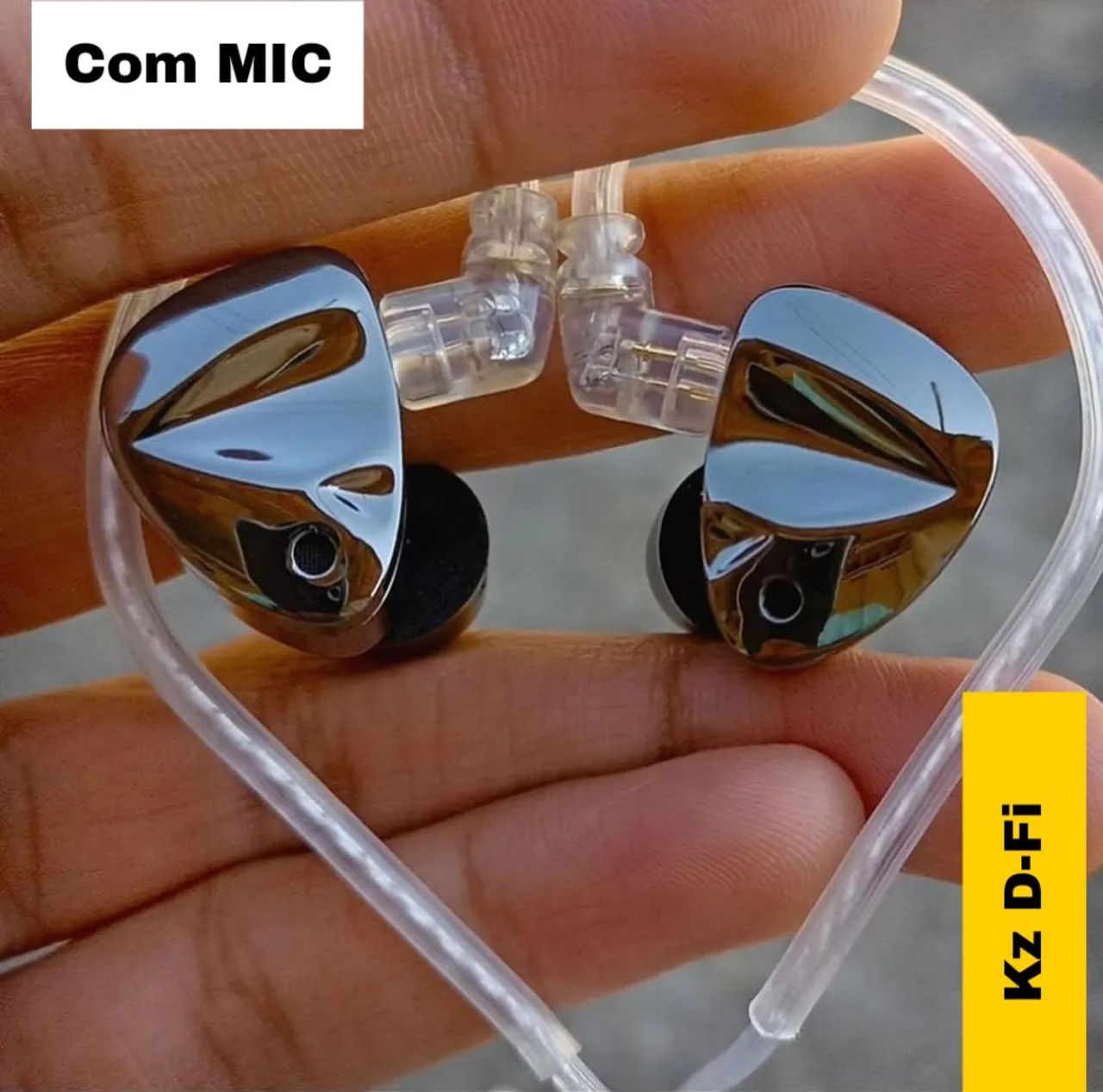 Fone KZ D-Fi com MIC R$ 100 - Foto 4