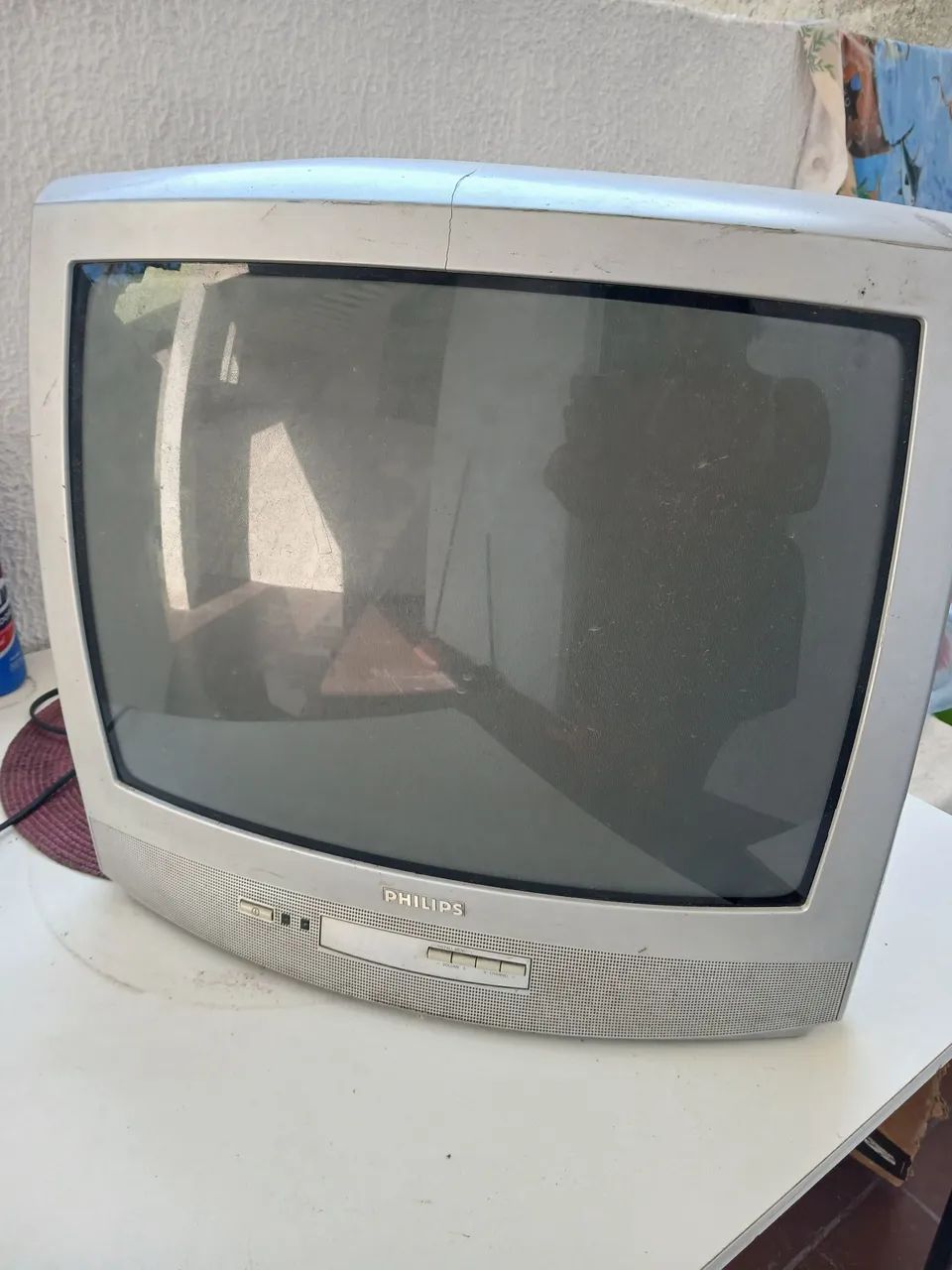 Vendo tv antiga funcionando bem. - Foto 2