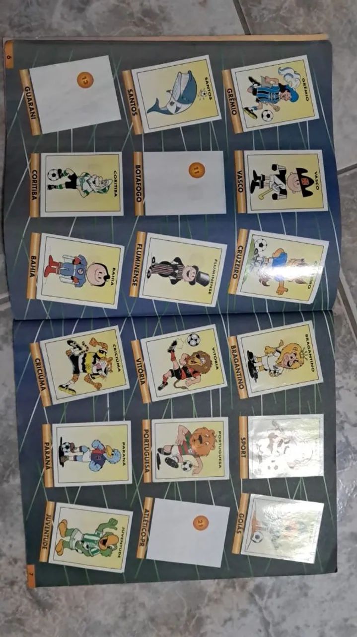 Álbum Campeonato Brasileiro 1996 - Foto 2