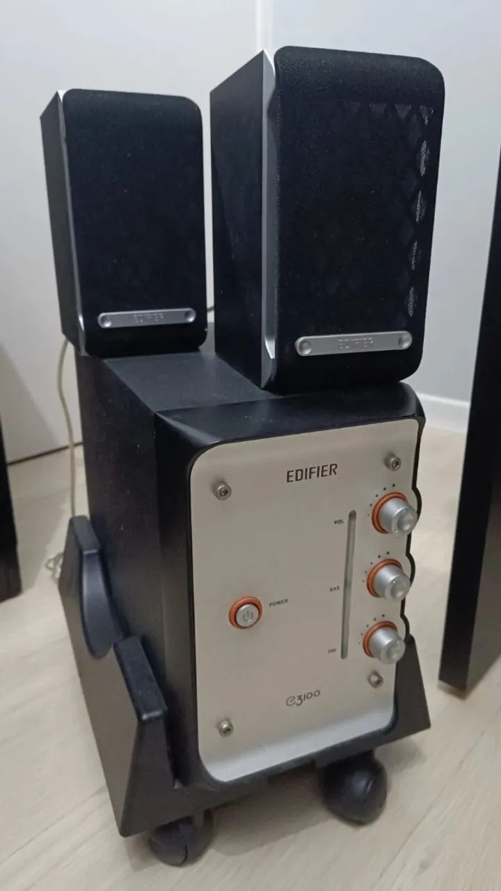 Caixa de Som 2.1 com Subwoofer Edifier E3100 - Foto 3