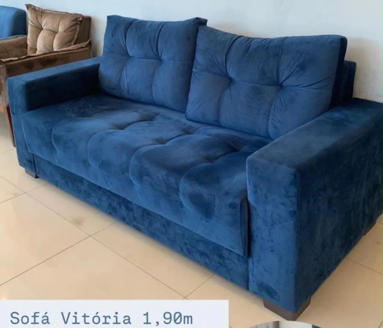 Sofá vitoria, novos de fábrica  - Foto 2