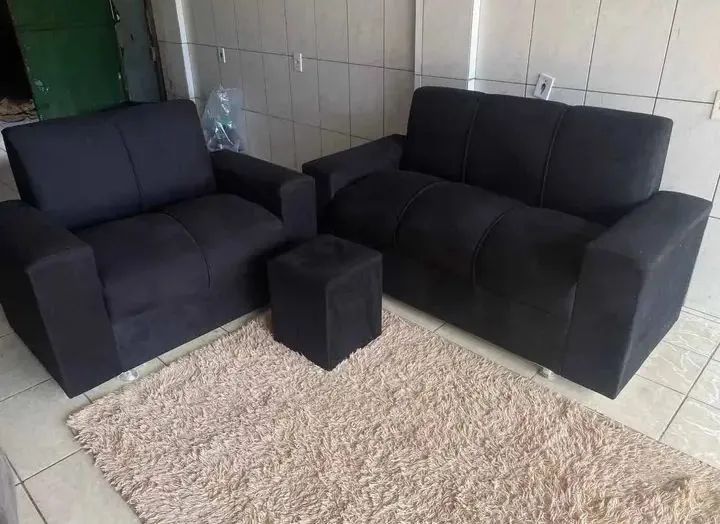 Sofá de 2 e 3 lugares entrega grátis 