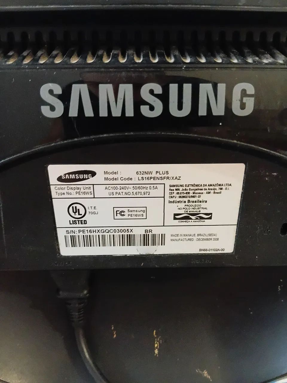 Monitor Samsung - Perfeito Estado - Foto 3